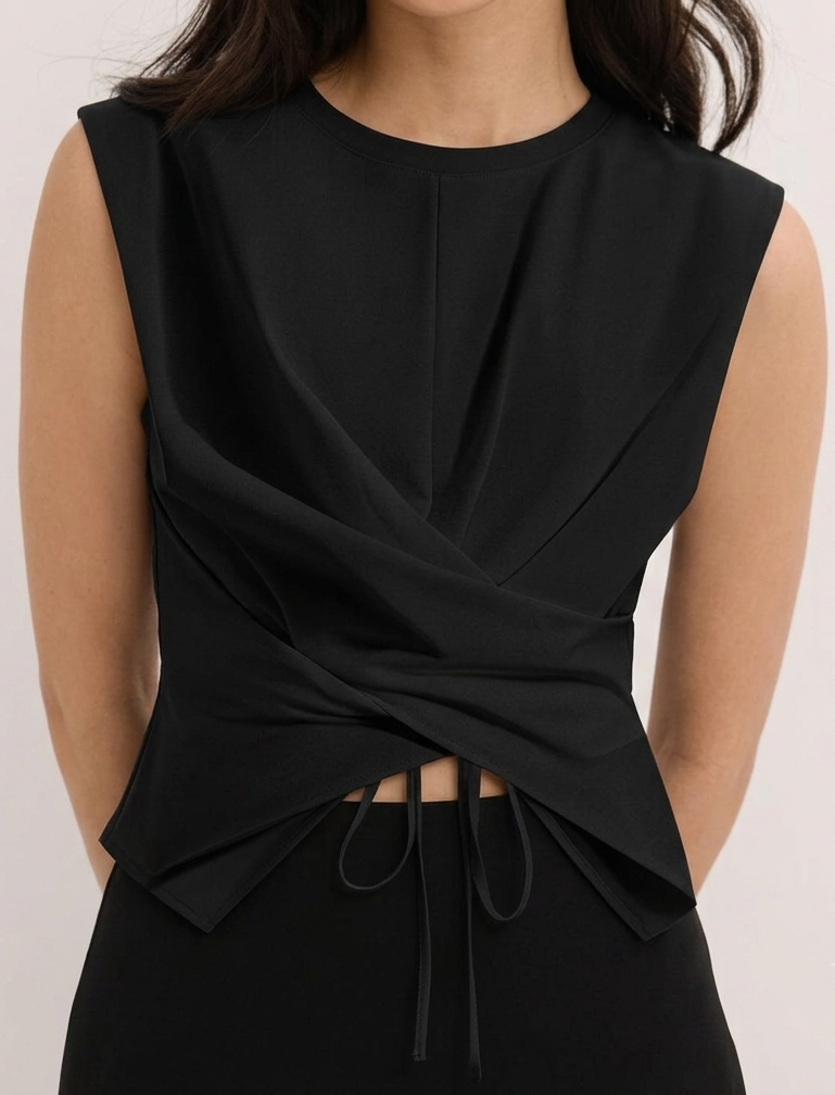 The Stella Crossover Crop Top