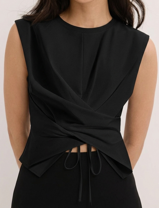 The Stella Crossover Crop Top