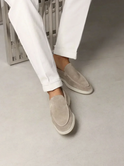 Mens Casual Loafers Taupe