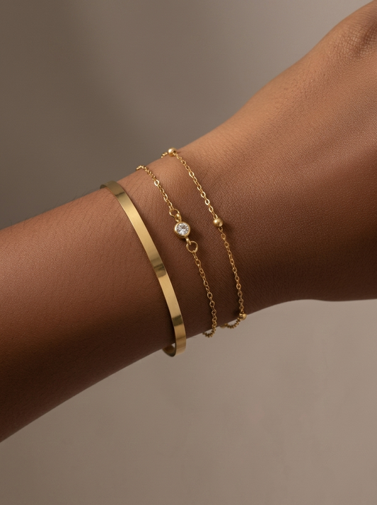 Steel Open Bracelet Jewelry